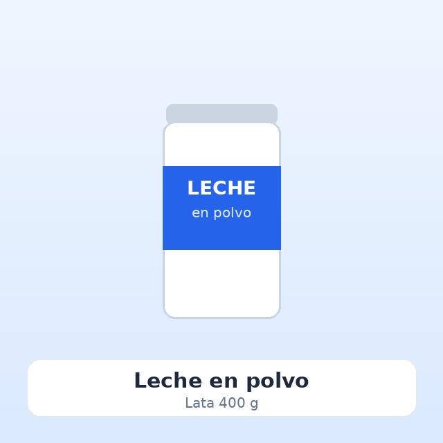 Leche en polvo (400 g)