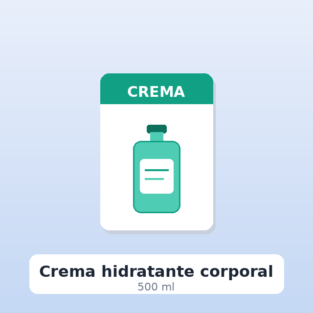 Crema hidratante corporal (500 ml)