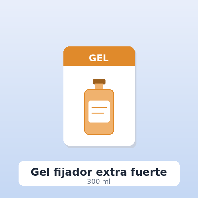 Gel fijador extra fuerte (300 ml)