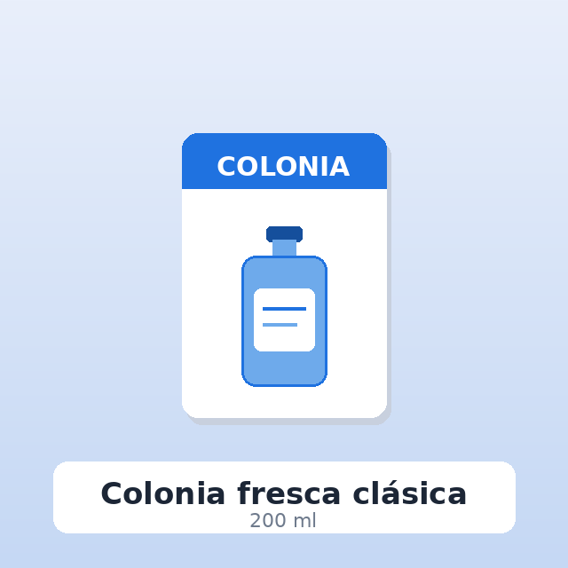 Colonia fresca clásica (200 ml)