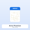 Arroz Premium (saco 25 kg)