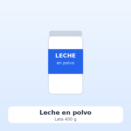 Leche en polvo (400 g)