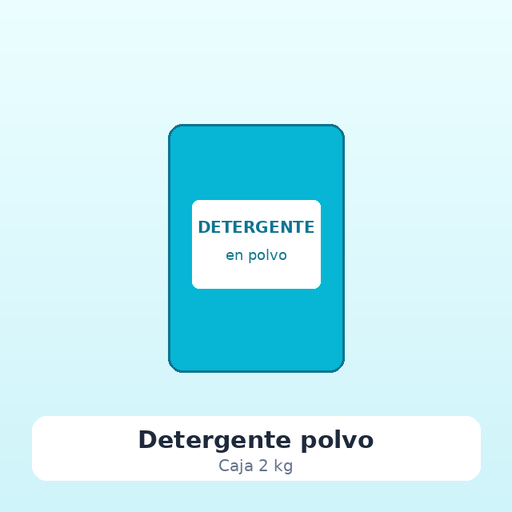 [DEMO-007] Detergente en polvo (2 kg)