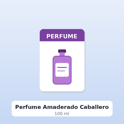 Perfume Amaderado Caballero (100 ml)