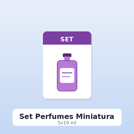 [PERF-004] Set Perfumes Miniatura (5x10 ml)
