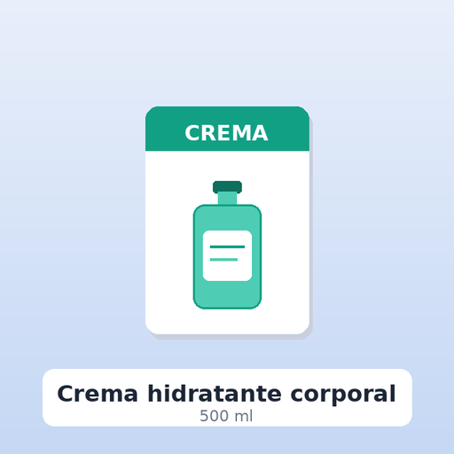 Crema hidratante corporal (500 ml)