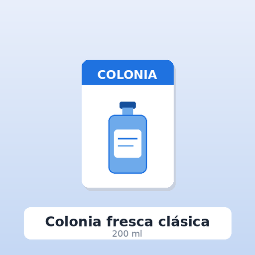 [COL-001] Colonia fresca clásica (200 ml)